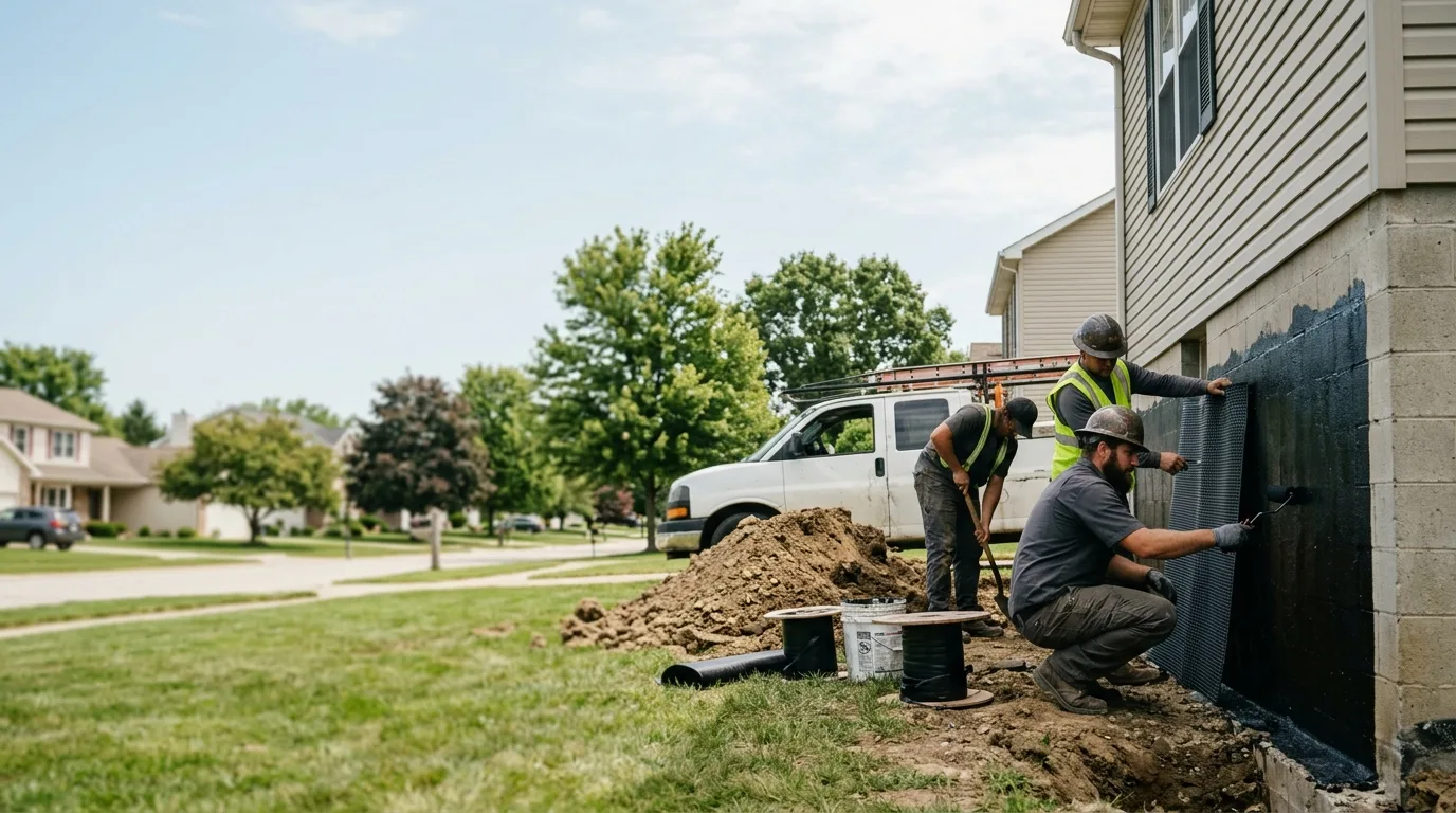 Basement Waterproofing in Sainte Marie, IL near me